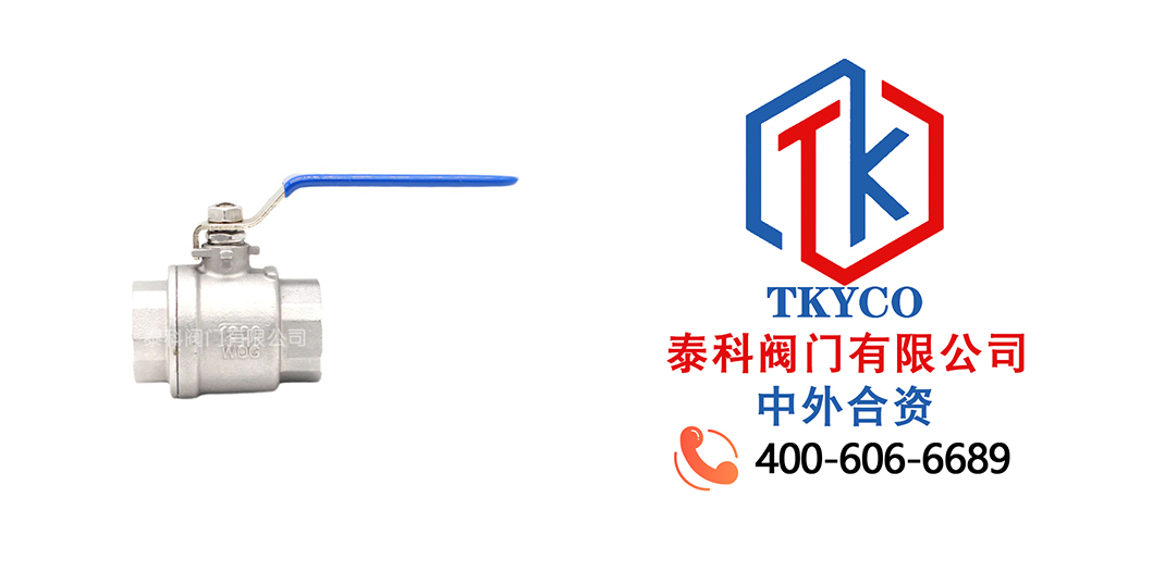 泰科閥門有限公司二片式內(nèi)螺紋不銹鋼球閥的特點！